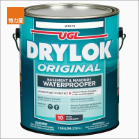 【特力屋】美國UGL DRYLOK 10年水性正負水壓防水塗料 白色 1G