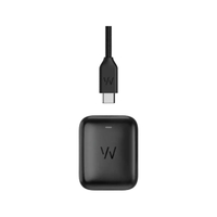 อุปกรณ์ชาร์จแบตเตอรี่สำรองสำหรับ WHOOP รุ่น 5.0, MG, One, Peak, Life สีดำ