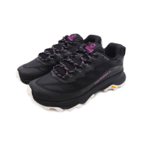 【MERRELL】女 MOAB SPEED 郊山登山健行鞋 女鞋(黑紫)