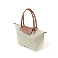 Tas LONGCHAMP LE PLIAGE BROWN GALET TAUPE LONG HANDLE SHOULDER BAG MEDIUM 100% ORIGINAL 28X15X26.5CM