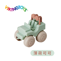 【瑞典 Viking toys】維京玩具 莫蘭迪色系-薄荷可可(越野吉普車) 20-89005