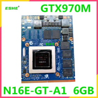 GTX970M GTX 970M N16E-GT-A1 Video Card for Laptop MSI GT60 GT70 GT780 8760W 8770W Clevo P150HM P150EM P170EM 6GB display card