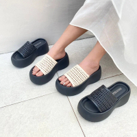 Simoncelli Sandal Wedges Wanita 7 Cm | Sandal Wanita | Sandal Wedges | Sandal Kerja | Sandal Pesta |