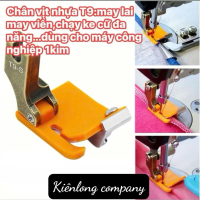 Chân Vịt T9 NHỰA Chạy Viền Ke Cữ , Lai Gấu, chân vịt may lai có thể điều chỉnh kích thước dùng cho m