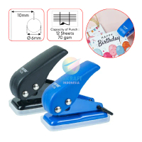 (1 Pcs) Punch Kertas Kartu 1 Lubang JOYKO PU-35 Pembolong Pelubang Perforator Paper Single Hole