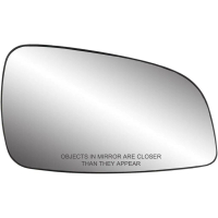 Fit System - 80229 Passenger Side Non-Heated Mirror Glass w/Backing Plate, Chevrolet Malibu LS, LT M