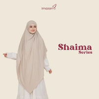 IMAZAN French Khimar Jumbo Hijab Instan Syari Jersey Korea 4 in 1 Bisa Cadar Shaima Series Umroh Vin