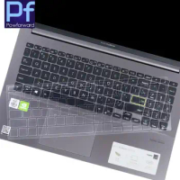 TPU Keyboard Cover Protector skin for ASUS VIVOBOOK S15 2020 M533IA M533 IA S533 S533FL S533F M 533 IA 15 15.6 inch