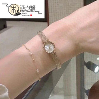 【公司貨 免運速發】高級腕表 AGETE 個性原創手錶 石英手表 日本手錶 vintage日本nojess小眾品牌手表高級輕奢女表橢圓形優雅女士石英表玫瑰金原宿風 設計師款手錶 檀木手錶 極簡風手錶