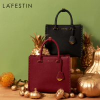 LA FESTIN Designer 2023 New Women Handbags Shoulder Bag Large-capacity Messenger Tassel Design Luxury Leather Female Bag