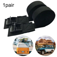 550lb Lashing Straps Tie-Down Belts Car Roof Rack Kayak Cam Buckle Straps Buckle Tow Rope Strong Ratchet For Cargo Luggage Bag