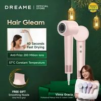 Dreame Hair Gleam Hair Dryer | High Speed 2 Mins Fast Drying | 330g Lightweight | 2 Years Warranty 【