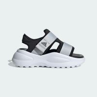 adidas 愛迪達 涼鞋 女鞋 大童 運動 MEHANA SANDAL KIDS 黑白灰 ID7910(A5182)