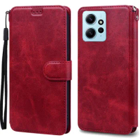 Wallet Flip Case For Xiaomi Redmi Note 12 4G Cover Case For Redmi Note 12 Note12 4G Coque Leather Phone Case Stand Book Cover