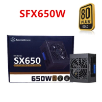 New Original PSU For SILVERSTONE SX650 Full Modular 80plus Gold 650W 500W Power Supply SST-SX650-G SST-SX500-G