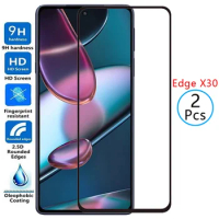 protective tempered glass for motorola edge x30 screen protector on moto edgex30 x 30 30x safety film 6.7