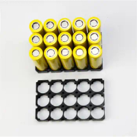 MasterFire 500pcs/lot 3*5 21700 Battery Holder Bracket Cell Safety Anti Vibration Black Plastic Brackets For 21700 Batteries