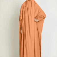 Custom Wholesale Dubai Turkey Large Hem Solid Color Muslim Robe Islim Dress Middle East Standard Apparel Hijab Abaya