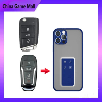 Improved PEK keyless key card for digital smart remote control of automobiles Hyundai KIA Volkswagen Honda MG Peugeot Citroen