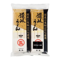 【美式賣場】日本石丸製麵 讚岐細烏龍麵(500g X 4入)