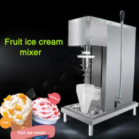 Manual Yogurt Fruit Ice Cream Blender Mixer Machine Big Cone Cup CFR by Sea
