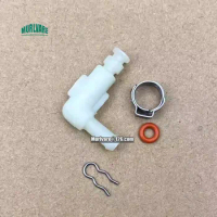Coffee Machine Parts Boiler 90° Elbow With Seal Spring Clamp For Breville 878 880 881 Replace