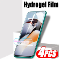 4PCS Screen Gel Protector For OnePlus Ace 2 2V Racing Pro Hydrogel Safety Front Film For One Plus Ace2 V Ace2v AcePro Not Glas