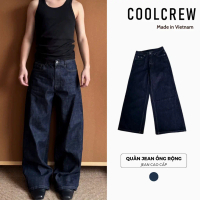 🧸FREE SHIP🧸Quần Jean Ống Rộng Xanh Than Indigo  Unisex