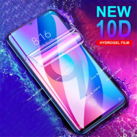 New 10D Soft Hydrogel Film For Xiaomi Mi 9 9SE Mix 2S 3 Cover Full Screen Protector For Redmi 7 6 Note 5 6 7 Pro Protective Film