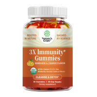 Nature‘s Craft 3X Immunity Gummies MANDRIN & ORANGE FLAVOR