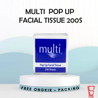 MULTI POP UP FACIAL TISSUE 200 SHEET / MULTI FACIAL TISSUE /  MULTI