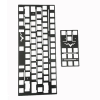Custom 68 CNC Aluminum Case Plate Mechanical Keyboard Plate Diy Kit Keyboard Case