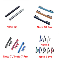 For Xiaomi Redmi Note 7 Volume Up/Down+Power On/Off Side Key Button Flex Cable Replacement Parts For Xiaomi Redmi Note 8 10 Pro