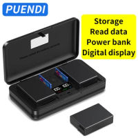 PUENDI EN-EL14 Battery Charger for Nikon D3100/D3200/D3300/D3400/D3500/D5100/D5200/D5300/D5500/D5600/P7000/P7100/P7700/P7800