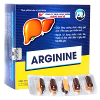 [Mẫu mới đang thịnh hành] ARGININE PHÚC VINH - ARGININ 200MG PV - GIÚP BỔ GAN, HỖ TRỢ BẢO VỆ GAN - H