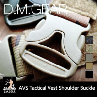 DMGear Tactical Belt Molle Buckle Quick Release Adjustable Plastic Duty Shoulder Strap Military Gear Equipment Emerson Avs Tmc