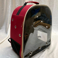 Tas Kucing Anjing Hewan Peliharaan pet cargo trevel Transparan waterproof
