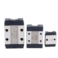 Peluncur Panduan Linear, Miniatur, Bahan Keluli Tahan Karat, Tersedia dalam saiz MR3, 5, 7, 9, 12, 1