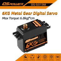 DSpower 6KG Metal Gear Digital Servos Waterproof for 1/10 RC Car Helicopter Boat Plane Wltoys HSP Trx Scx10 mn99s mn86 12428