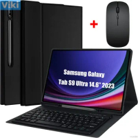 For Samsung Galaxy Tab S9 Ultra 14.6 Inch Case, Detachable Keyboard Case for Tab S9 Ultra SM-X910/X916B/X918U