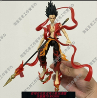 {台灣公司貨 可打統編}敖降世手辦雕像模型擺件玩具哪吒之魔童鬧海2二少年可動萬代SHF光