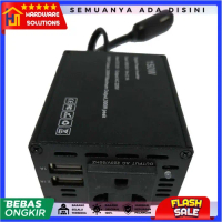 TAFFWARE Power Inverter Mobil dengan 2 USB Port 150W 220V - PI-150W