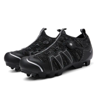 Men MTB Cycling Shoes Breathable Cleats Road Bike Shoes Racing Speed Sneakers Women Mountain Bicycle Footwear for Shimano SPD SL