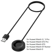 Charger Cable for Huawei Watch 3 4/ GT 3 Pro 46mm 42mm GT2 Pro/GT3 /GT Runner Smart Watch USB Magnetic Charging Dock Stand Cords
