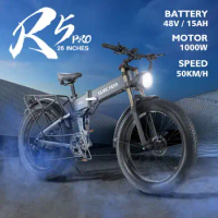 Bicycles bike 1000w 48V 20ah Mountain Foldable electric bicycle 26 inch e-bike lithium batteryfat tire ebike fatbike 4.0