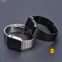 金屬不鏽鋼錶帶+保護殼 適用於Apple Watch 9 錶帶 8 7 6 5 4 SE 蘋果手錶帶 41mm 45mm