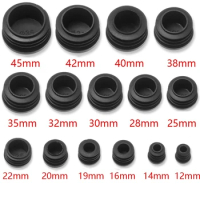 4pcs Plastic Round Inner Plug For Steel pipe End Blanking Caps Anti Slip Alloy ladder chair leg Cover Furniture Protector Pads