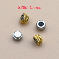 Watch Stainless Steel Crown Fit NH35 NH36 Movement Accessories Replacement Spare Parts For Citizen 6601 Watch Modified Part