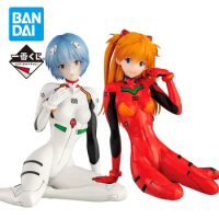 Original Banpresto Ichiban Kuji Eva Evangelion Heroines Ayanami Rei Asuka Genuine Action Figure Model Collectible Toys 18Cm