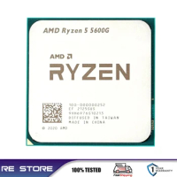 AMD Ryzen 5 R5 5600G 3.9GHz 6-Core 12-Thread 65W CPU Processor LGA AM4